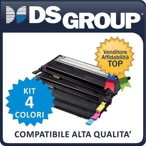 Kit toner cmyk compatibili - 4,