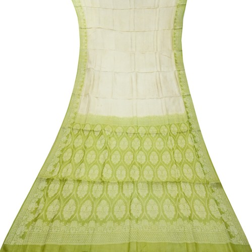 Sari vintage beige 100 - vintage,