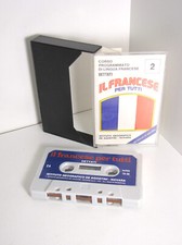 MC Musicassetta Cassetta Audio Il francese per tutti corso 1985 de agostini 2 II