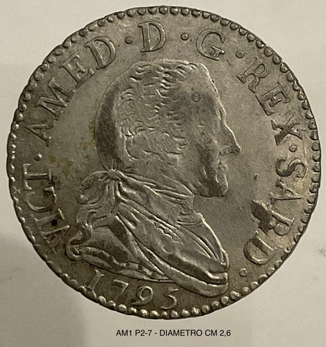 Soldi 1795 torino moneta - 20,