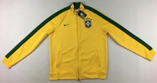 Brasile Autentica N98 Track Jacket 2014 Mondiali Nike Tuta Calcio Top L