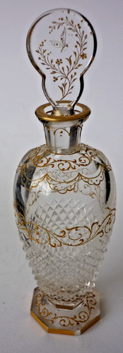 Antique signed moser - antique, clear