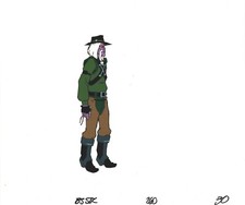 Bravestarr Animazione Produzione Cartoni Animati Cel Usato Onscreen Filmation 1987-8 E-30