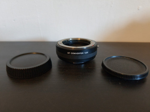 Yashica converter 6x - af, 1.6x