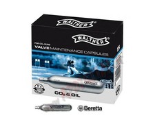 Bombolette con Olio Co2 Walther 4.1683, Lubrificanti 5 pezzi a Confezione 12Gr p