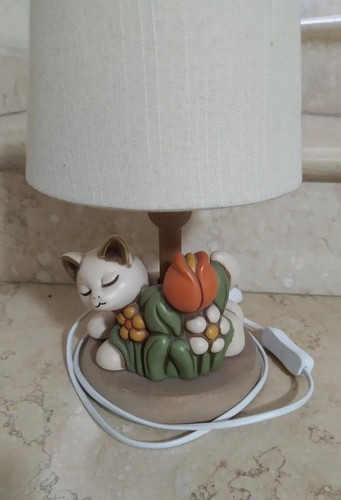 Lampada lume gatto tulipano - lampada,