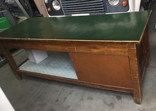 TAVOLO DA LAVORO ARTIGIANO TESSILE BELLISSIMO PER NEGOZI O ARREDO OTTIME CONDIZ