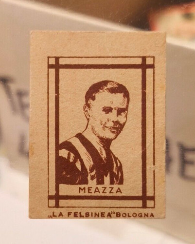 Meazza figurina talloncino - meazza,