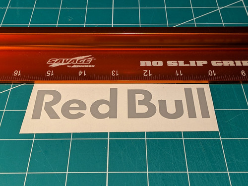 Redbull die cut - redbull, die-cut
