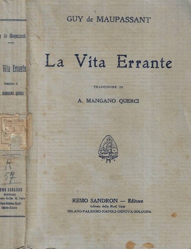 Vita errante guy de - la,