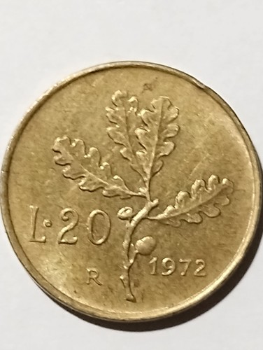 Moneta lire 1972 quercia - lire,