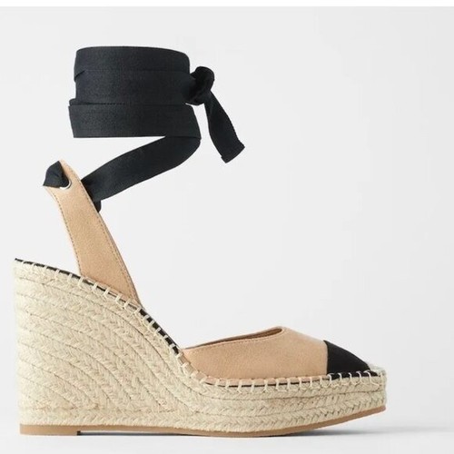 Nuovo zara sandalo con zeppa - sandalo,