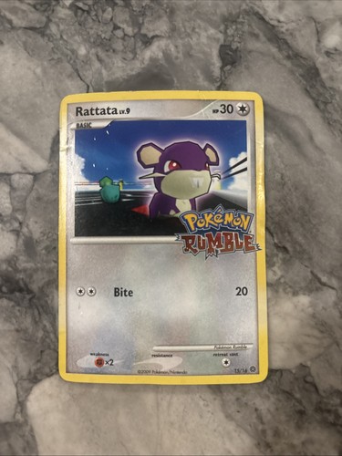Carta pokemon rumble - pokemon,