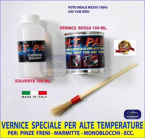 Vernice rossa per - rossa, marmitte