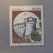 ITALIA 1 FRANCOBOLLO CASTELLO