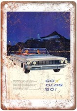 Insegna in metallo Oldsmobile