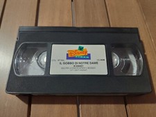 IL GOBBO DI NOTRE DAME - VHS WALT DISNEY VS 4699 SOLO CASSETTA NO CUSTODIA