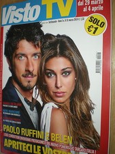 Visto Tv.Paolo Ruffini,Belen