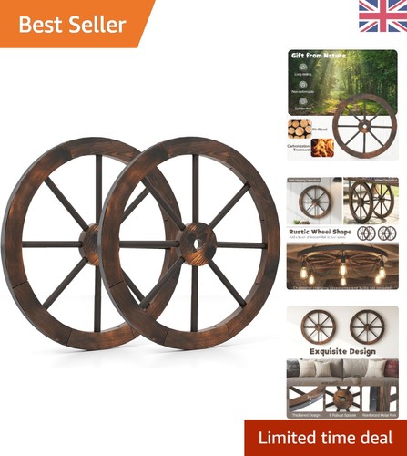 Ruote decorative legno set - ruote,