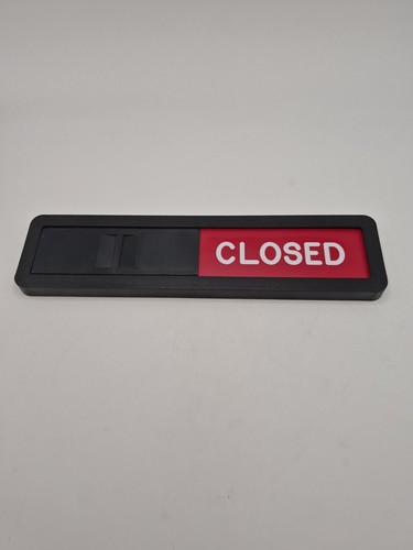 Open closed sign for business - sign,