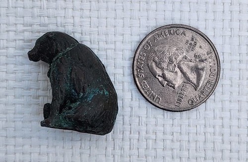 Antica figura orso - figura, seduto