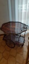 Carrello portavivande antico / Carrello di Servizio, Intarsiato V-230