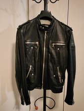 GIUBBOTTO STILE BIKER NERO tg