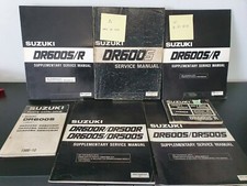 Manuale officina suzuki dr600s - manuale,