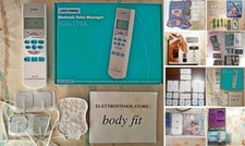 ELETTROSTIMOLATORE ad impulsi Body Fit LIVE FORCE HM-1706, portatile, e altri