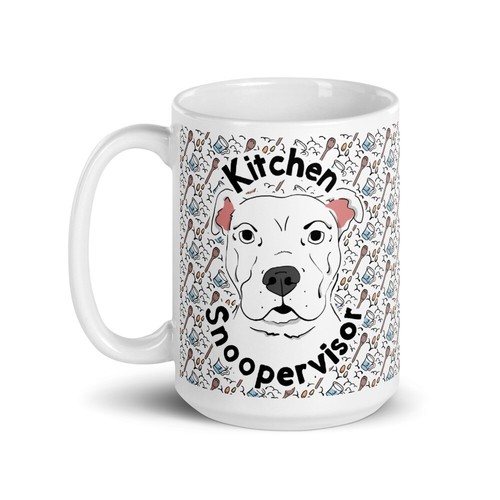 Tazza snoopervisor cucina cane