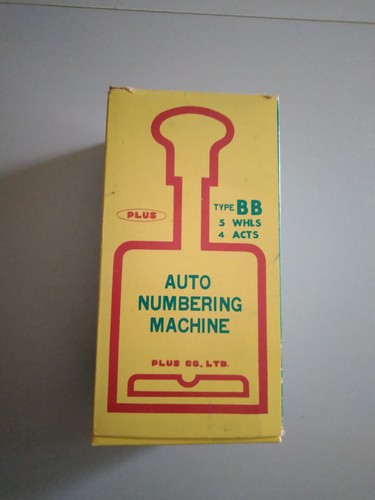 Timbro numeratore plus - numeratore,