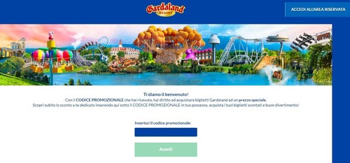 Gardaland coupon buono - gardaland,