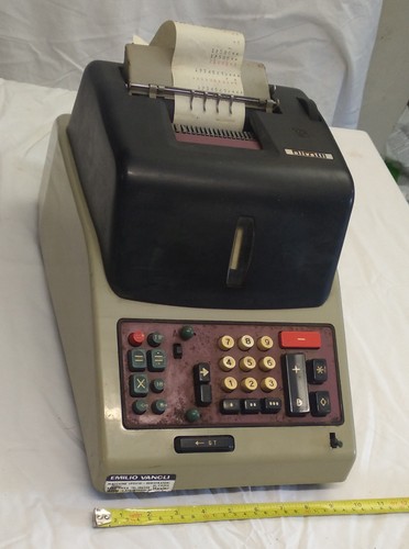 Calcolatrice vintage olivetti - calcolatrice,