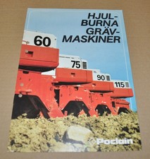 Brochure specifiche escavatore