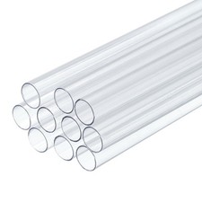 10 Pezzi Tubo Rigido Plastica