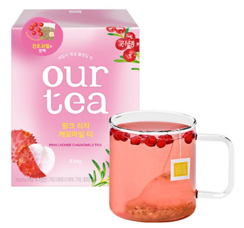 Our tea jardin pink lychee - pink,