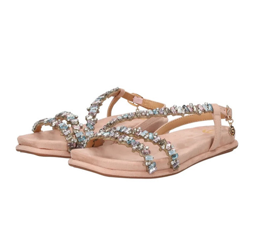 Sandali donna pink con - pink,