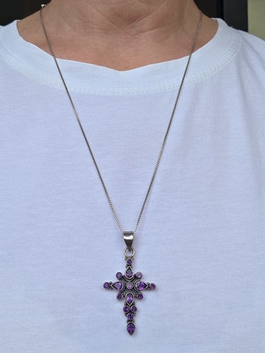 Collana veneziana 60cm croce - collana, e