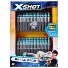 Zuru X-Shot Ricarica Munizioni Frecce Refill 100 Darts | Nuovo OVP