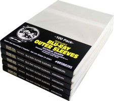 (500) Blu-Ray Outer Sleeves