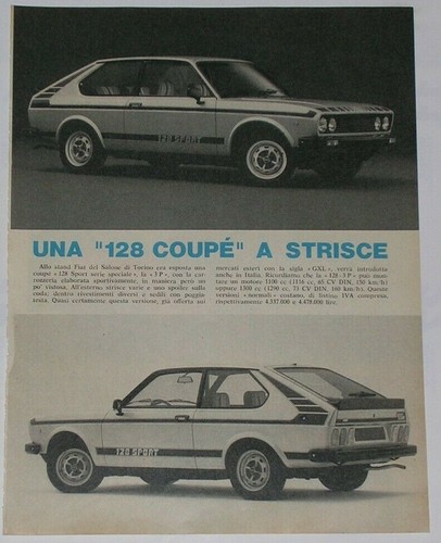 Article articolo 1978 - fiat, 128
