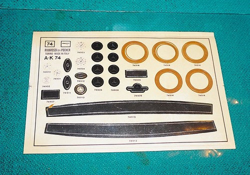 Foglio adesivo mercedes - foglio, 1/8