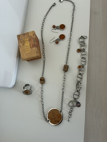 Parure set gioielli alviero - set,