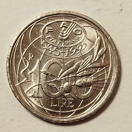 Rara moneta italia 100 - 100, lire