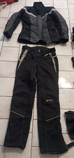 Polo Giacca + Pantalone + Protezione Schiena Moto 2 Pezzi Taglia Xs Perfetta 
