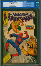 Amazing Spider-Man #57 🌟 CGC 9.4 🌟 Ka-Zar & Zabu Silver Age fumetto Marvel 1968