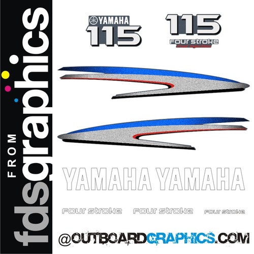 Yamaha 115 decalcomanie - yamaha, cv