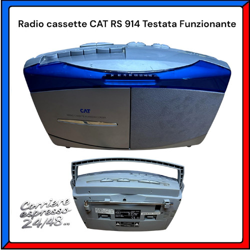 Radio stereo portatile cat - stereo,