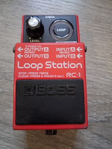 Boss loop station pedale - boss, rc-1