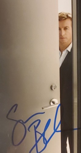 Simon baker firmato autografo - baker,